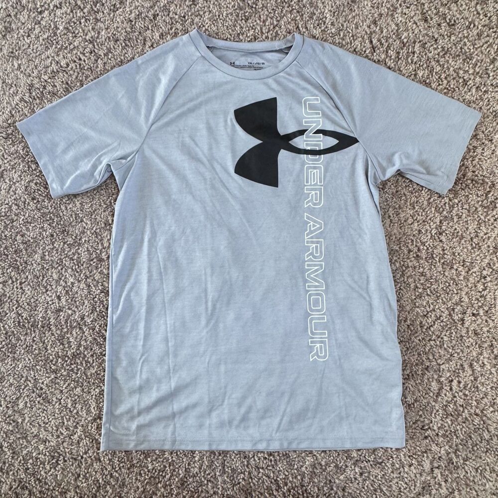 under armour boy size XL shirt top tee t-shirt YOUTH extra large